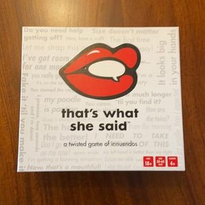 That’s What She Said Game - Bachelorette ready!